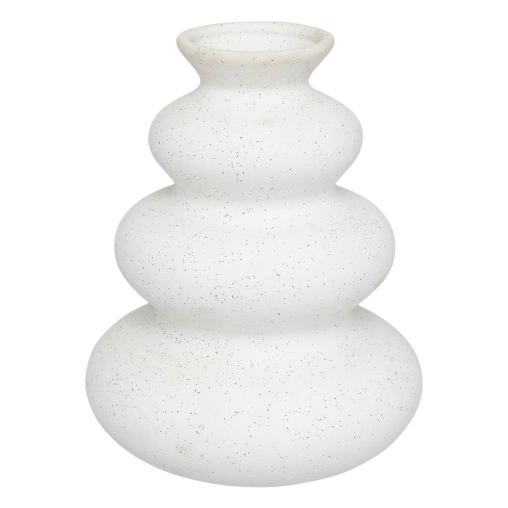 Vase décoratif en céramique pour intérieur - 15 x 15 x 25