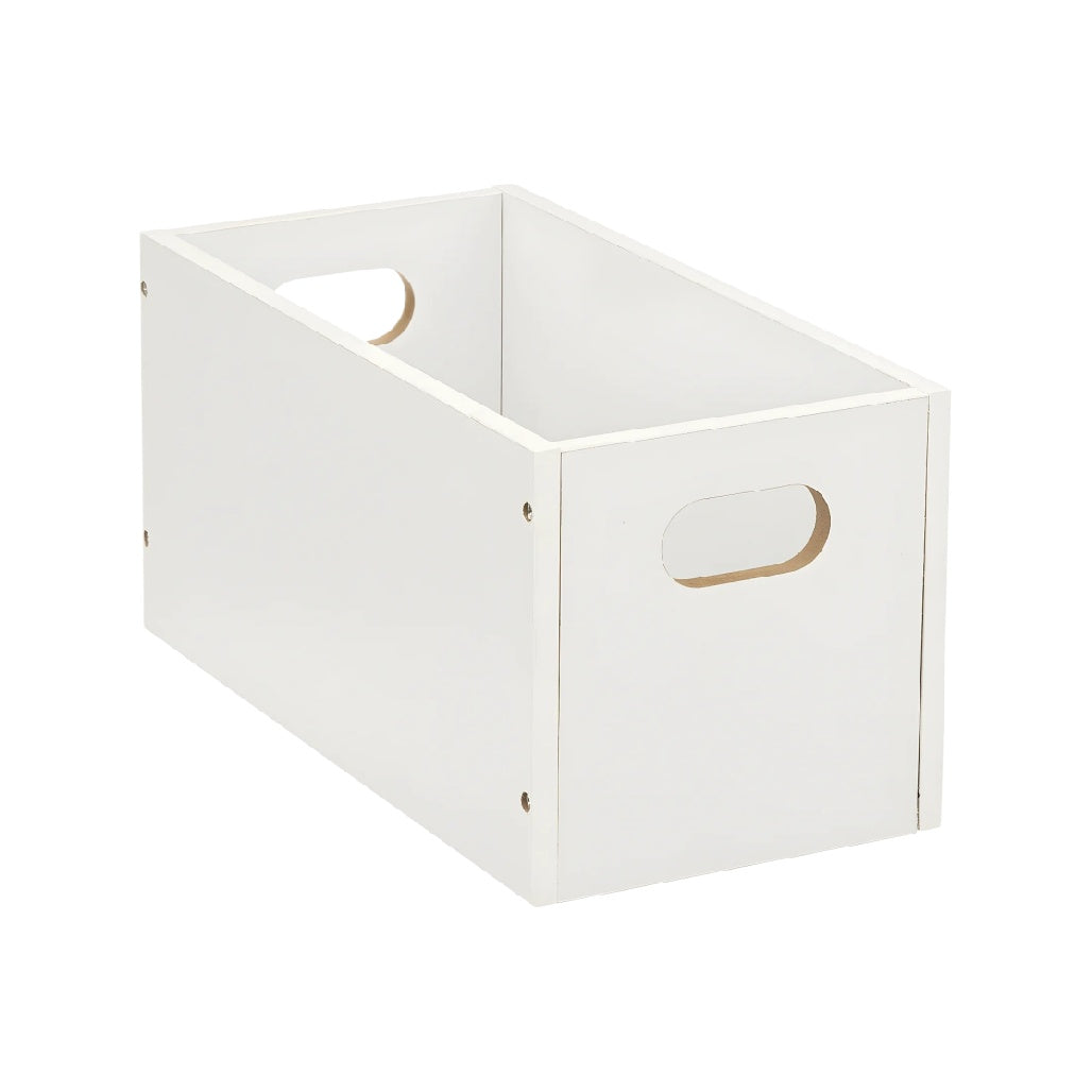 Boîte de rangement en bois pour utilisation domestique - 30 x 15 x 15